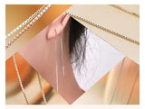 S925 Sterling Silver Long Tassel Earrings Hypoallergenic Ear Line
