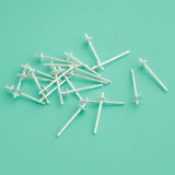 S925 Sterling Silver Earrings Cross Bowl DIY Earrings Accessories