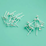 S925 Sterling Silver Earrings Cross Bowl DIY Earrings Accessories