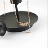 S925 Silver Zircon Necklace for Women