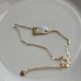 S925 Sterling Silver Gilded Love Bracelet Ins-Style Feminine Sense