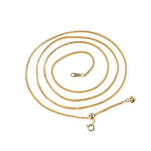S925 Sterling Silver Plated Sweater Chain Necklace Adjustable