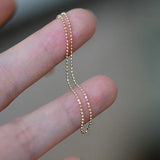 S925 Silver Gold-Plated Bean Bracelet for Women