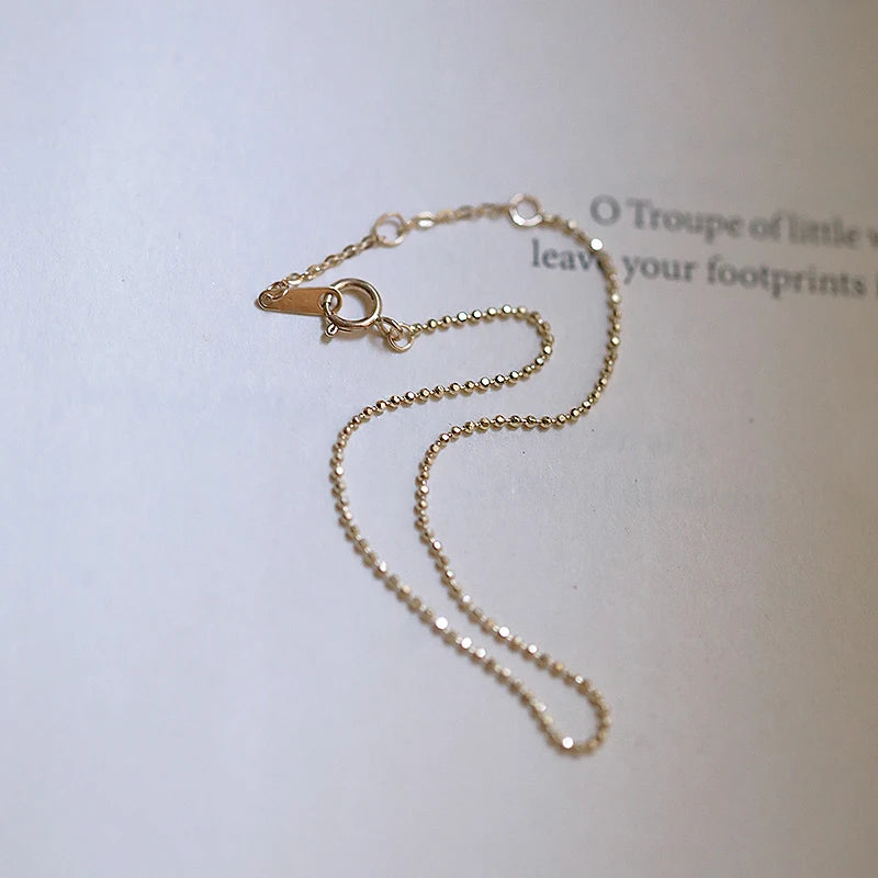 S925 Silver Gold-Plated Bean Bracelet for Women
