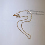 S925 Silver Gold-Plated Bean Bracelet for Women