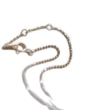 S925 Silver Gold-Plated Bean Bracelet for Women