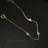 S925 Sterling Silver Gold-Plated Love Bracelet