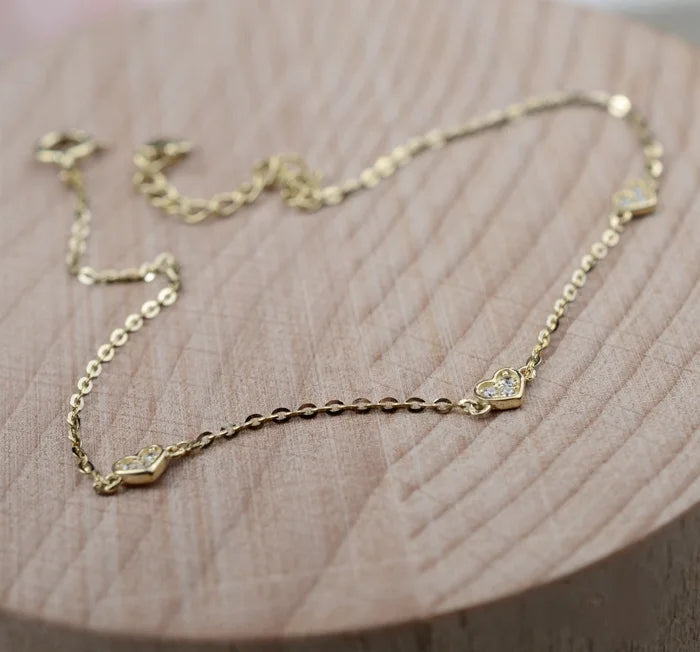 S925 Sterling Silver Gold-Plated Love Bracelet