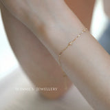 S925 Sterling Silver Gold-Plated Love Bracelet