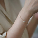Gold-Plated Star Bracelet for Women