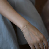 Gold-Plated Star Bracelet for Women