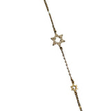 Gold-Plated Star Bracelet for Women