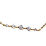Gold-Plated Diamond Bracelet for Women
