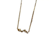 925 Silver Gold-Plated Love Pendant Necklace