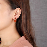 S925 Silver South Natural Female Earrings