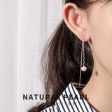 S925 Silver Freshwater Pearl Grace Women's Earrings