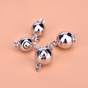 S925 Sterling Silver Spring Buckle for Jewelry DIY