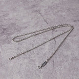 S925 Sterling Silver 2.5mm Necklace Thai Silver Jewelry