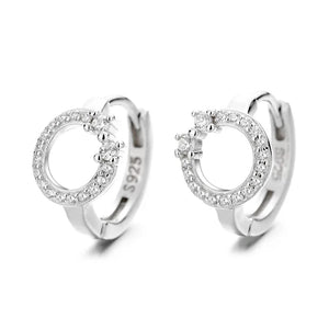 S925 Sterling Silver Sweet Kitten Earrings for Women