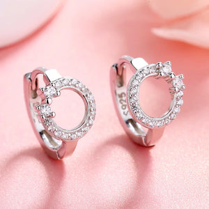 S925 Sterling Silver Sweet Kitten Earrings for Women