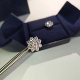 925 Sterling Silver Full Fire Earrings