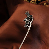 925 Sterling Silver Hotan Magnolia Tiara Charm Hair Jewelry Tassels Wedding