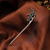 925 Sterling Silver Hotan Magnolia Tiara Charm Hair Jewelry Tassels Wedding