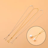 S925 Sterling Silver Cross Chain DIY Bare Clavicle Necklace
