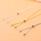 S925 Sterling Silver Cross Chain DIY Bare Clavicle Necklace
