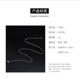 S925 Gold-Plated Minimalist Necklace for Men and Women