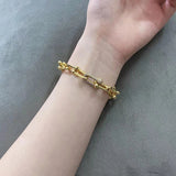 S925 Sterling Silver Horseshoe Bracelet Women's Jewelry