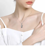 S925 Sterling Silver Angel of Love Pendant for Women DIY Jewelry