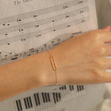 S925 Sterling Silver Plated 14K Zircon Bracelet