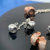 925 Silver Safety Chain for Bracelet with Logo Design