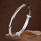 S999 Sterling Silver Ladies Bracelet, Frosted Checkered Bracelet