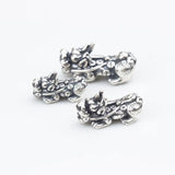 S999 Sterling Silver Pixiu Spacer Beads Thai Silver Charm