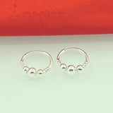 S999 Sterling Silver Earrings with Pearl