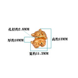 Zuyin 3D Silver Bead Plated DIY Woven Material
