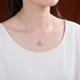 S999 Retro Distressed Matte Fu Character Lucky Bag Purse Pendant