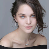 925 Silver Circle Hoop Earrings Women Jewelry Brincos