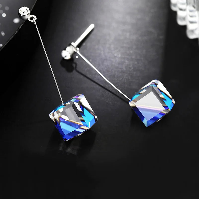 Arrivals 925 Sterling Silver Drop Earrings for Women