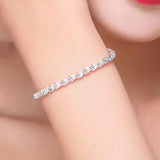 925 Silver Bracelet Female Galaxy Ins Sparkling Girls Gift