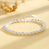 925 Silver Bracelet Female Galaxy Ins Sparkling Girls Gift