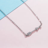 925 Silver Charm Bracelet Cupid Arrow Bangle