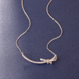 925 Silver Bow Necklace for Women
