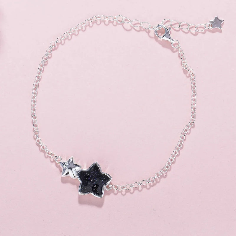 925 Silver Aventurine Bracelet Women Fine Jewelry