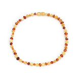 Children Multicolor Amber Pendant Necklace Baby Gift