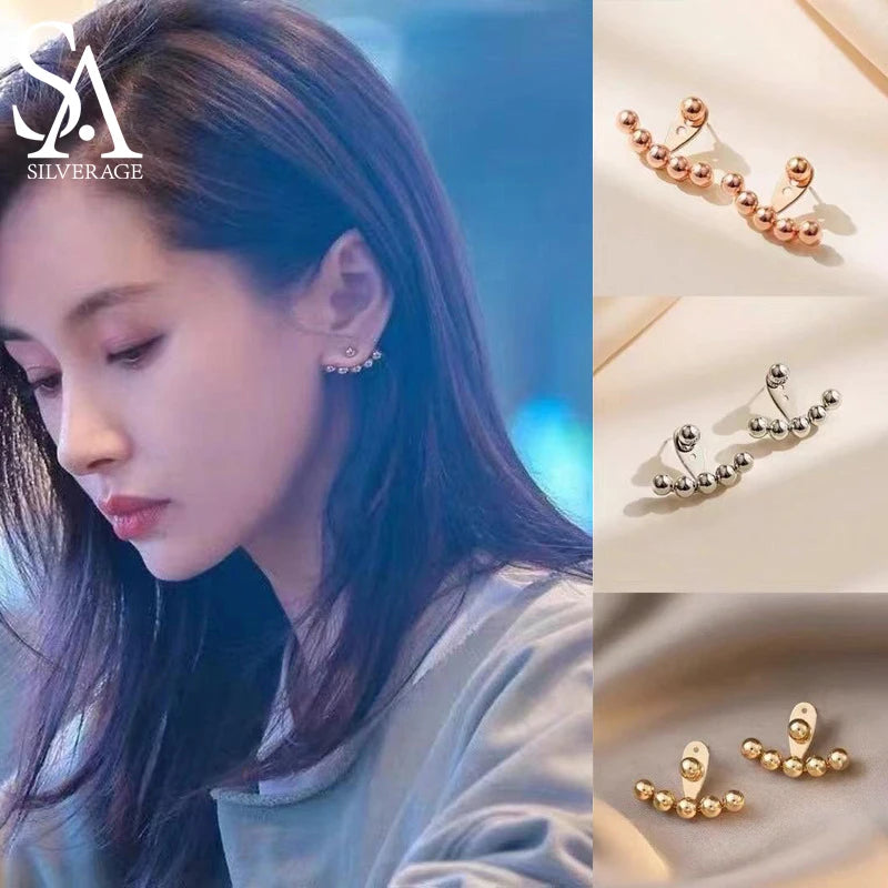Light Earrings Summer Womens Jewelry Earring Female 925 Silver