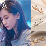 Light Earrings Summer Womens Jewelry Earring Female 925 Silver