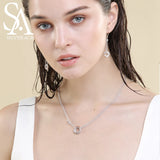 925 Silver Maxi Choker Necklace for Women